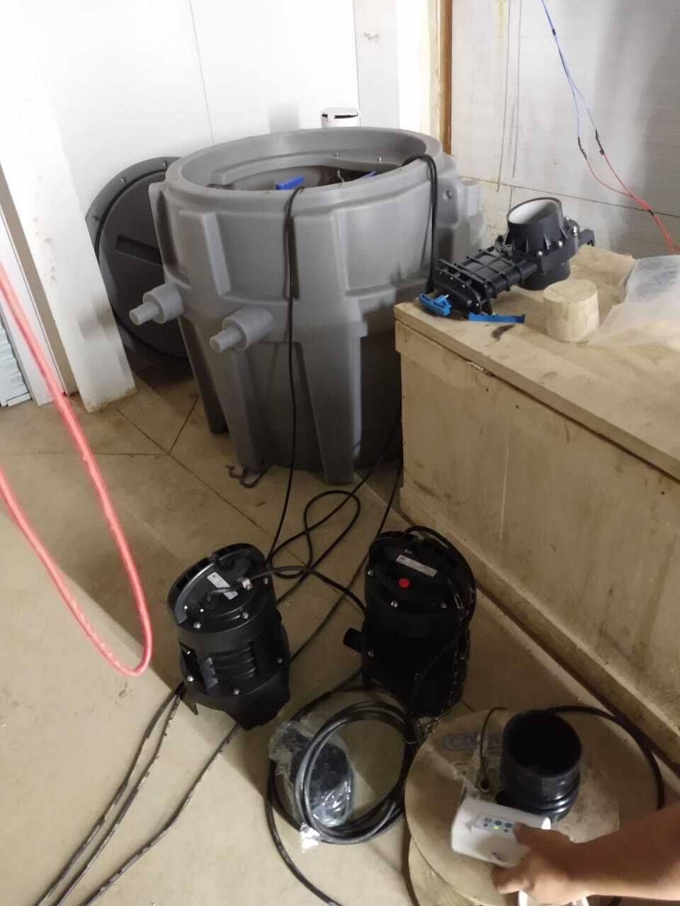 напорная канализация в здании